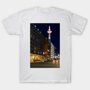 Kyoto Tower in Japan T-Shirt